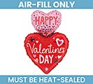 Customers also bought 14&quot;FLAT HVD VALENTINE HEARTS MINI SHAPE product image 