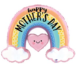 29&quot;PKG PASTEL RAINBOW HAPPY MOTHER&#39;S DAY