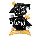 Related Product Image for 29&quot;PKG STANDUPS GRAD HATS WAY TO GO 