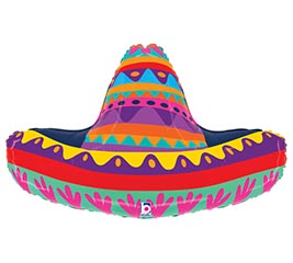 32&quot;PKG FESTIVE SOMBRERO SHAPE