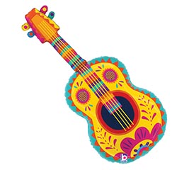 35&quot;PKG FESTIVE GUITAR SHAPE