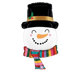 27&quot;PKG JOYFUL SNOWMAN SHAPE