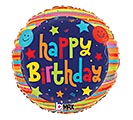 Customers also bought 9&quot;INFLATED HBD BALLOONS AND STARS product image 