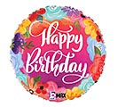 Customers also bought 18&quot;PKG HBD BRIGHT FLOWERS product image 