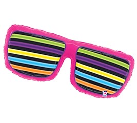 31&quot;PKG SUNGLASSES NEON SHADES SHAPE
