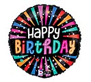 Related Product Image for 18&quot;PKG COLORFUL BIRTHDAY SPARKLES 