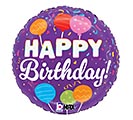Related Product Image for 18&quot;PKG HBD CANDLE POPS ON PURPLE 