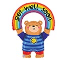 Related Product Image for 39&quot;PKG GWS RAINBOW BEAR SHAPE 