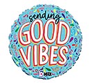 Related Product Image for 18&quot;PKG SENDING GOOD VIBES 