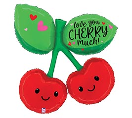 37&quot; PKG LOVE YOU CHERRY MUCH SHAPE