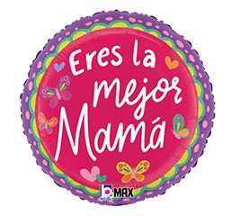 18" MEJOR MAMA MARIPOSA HMD ROUND