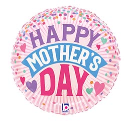 9&quot; INFLATED SWEET HEART MOTHER&#39;S DAY