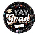 Customers also bought 9&quot; INFLATED GRA RETRO YAY GRAD ROUND product image 