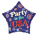 Related Product Image for 19&quot; PAT PARTY IN THE USA STAR 