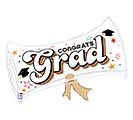 Related Product Image for 26&quot; PKG RETRO GRAD DIPLOMA SHAPE 