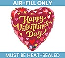 Related Product Image for 4&quot; FLAT HVD VALENTINE&#39;S DAY SPARKLES 