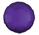 Related Product Image for 17&quot; METALLIC PURPLE ROUND SHAPE 