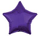 Related Product Image for 20&quot; METALLIC PURPLE STAR SHAPE 