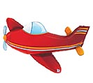 Customers also bought 37&quot; PKG GEN RED AIRPLANE SHAPE product image 