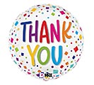 Related Product Image for 18&quot; PKG COLORFUL CONFETTI THANK YOU 