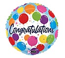 Related Product Image for 18&quot; PKG CONGRATULATIONS BALLOONS ROUND 