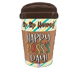 25&quot; PKG BOSS&#39;S DAY TO GO CUP SHAPE