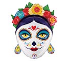 Related Product Image for 27&quot; HAL FLORAL LA CATRINA GLITTER HOLO 