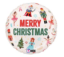 18&quot; XMA CHRISTMAS NUTCRACKER BALLET