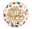 Related Product Image for 18&quot; CHRISTMAS VINTAGE ORNAMENTS SATIN 