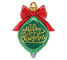 Related Product Image for 31&quot; PKG XMA SATIN CHRISTMAS ORNAMENT 