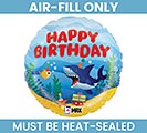 Related Product Image for 4&quot; HBD OCEAN PARTY BIRTHDAY ROUND 