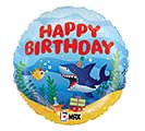 Customers also bought 9&quot; INFLATED OCEAN PARTY BIRTHDAY ROUND product image 