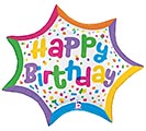 Customers also bought 27&quot; PKG BIRTHDAY CONFETTI BURST GLITTER product image 