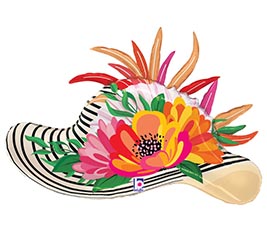 32&quot; GEN FANCY DERBY HAT SHAPE