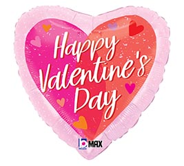 18&quot; HVD TWO-TONE PLAYFUL HEARTS