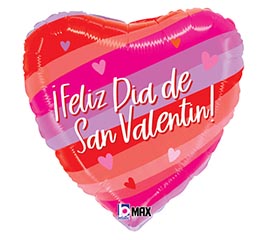 18&quot; SPA SAN VALENTIN RAYAS DE COLOR