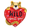 Customers also bought 29&quot; PKG LUV WILD ABOUT YOU CHEETAH SHAPE product image 