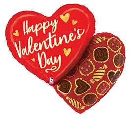 29&quot; PKG HVD SWEET CHOCOLATE BOX SHAPE