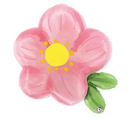 30&quot; PKG FLR PINK WATERCOLOR FLOWER SHAPE
