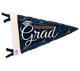 31" PKG CONGRATULATIONS GRAD PENNANT