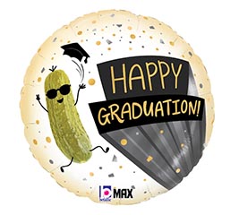 18" GRADUATION PICKLE PARTY ROUND