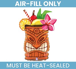 14" FLAT FNB TIKI DRINK MINI SHAPE