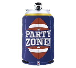 28" PKG SPO PARTY ZONE BEER CAN SHAPE