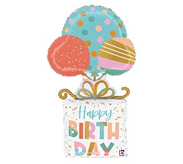 36" PKG BIRTHDAY GIFT CELEBRATION SHAPE