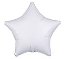 Related Product Image for 19&quot; METALLIC WHITE STAR SHAPE 