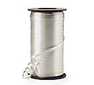 CRIMPED SILVER CURLING RIBBON