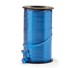 3/8" CRIMPED ROYAL BLUE CURLING RIBBON
