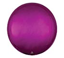16&quot; SOLID BRIGHT PINK ORBZ BALLOON