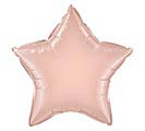 20&quot; ROSE GOLD STAR SHAPE
