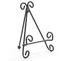 5.75&quot; BLACK METAL PLATE STAND